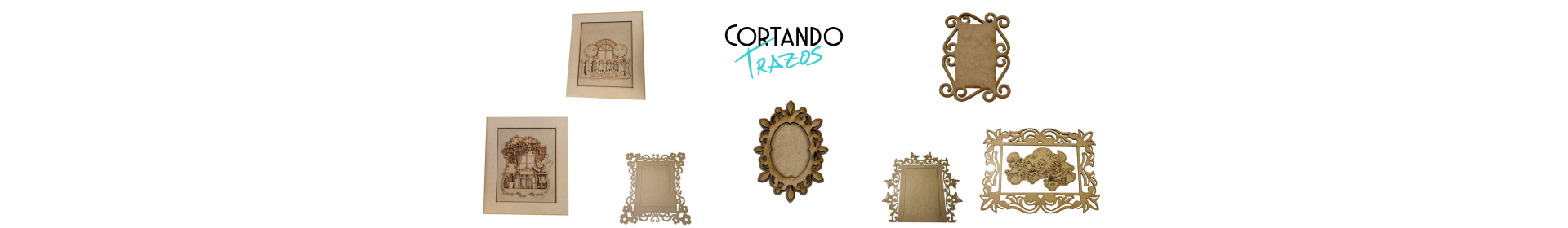 Cuadros, Portafolios, Marcos, Espejos. Cortando Trazos